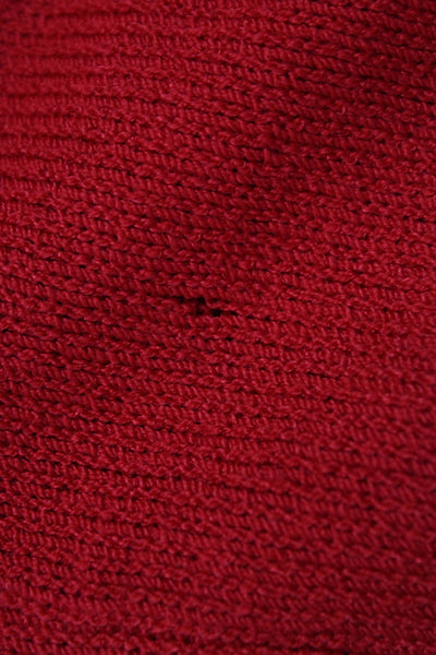 St. John Sport Womens Red Wool Blend Pencil Skirt Knee Length Pull On Size 10