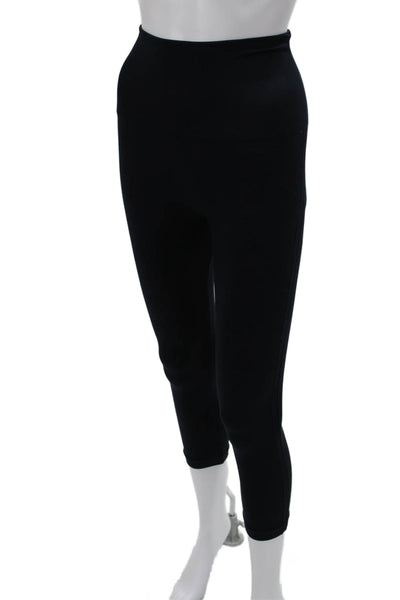 SPANX® Women Capri Leggings Black Nylon Size M