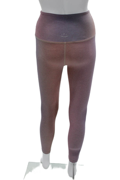 Beyond Yoga Womens Ankle Leggings Multicolor Ombre Polyester Blend Size XS