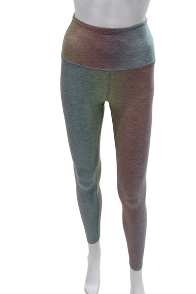 Beyond Yoga Womens Multicolor Ombre Ankle Leggings Polyester Blend Size XS