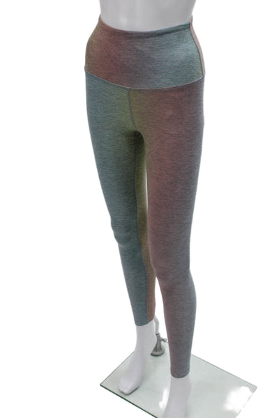 Beyond Yoga Womens Multicolor Ombre Ankle Leggings Polyester Blend Size XS
