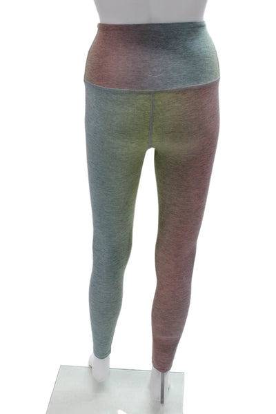 Beyond Yoga Womens Multicolor Ombre Ankle Leggings Polyester Blend Size XS