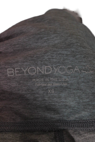 Beyond Yoga Womens Multicolor Ombre Ankle Leggings Polyester Blend Size XS
