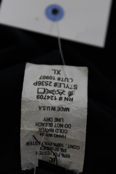 Connie K Women Capri Leggings Blue Size XL