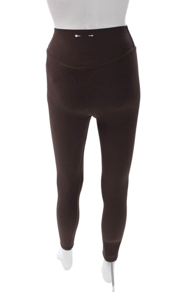 The Upside Womens Ankle Leggings Brown Size 4