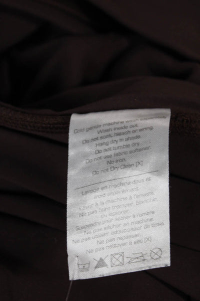 The Upside Womens Ankle Leggings Brown Size 4