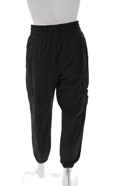 Nike Mens Black Nylon Jogger Pants Drawstring Size XS