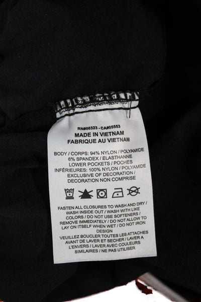 Nike Mens Black Nylon Jogger Pants Drawstring Size XS