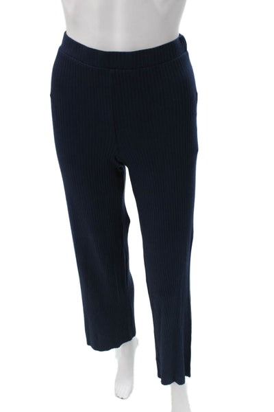 Stateside Women Blue Polyester Blend Pull On Sweatpants Size XS
