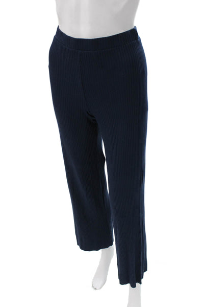 Stateside Women Blue Polyester Blend Pull On Sweatpants Size XS