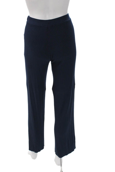 Stateside Women Blue Polyester Blend Pull On Sweatpants Size XS