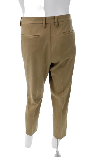 Zara Mens 2 Piece Beige Suit Solid Polyester Viscose Size 40