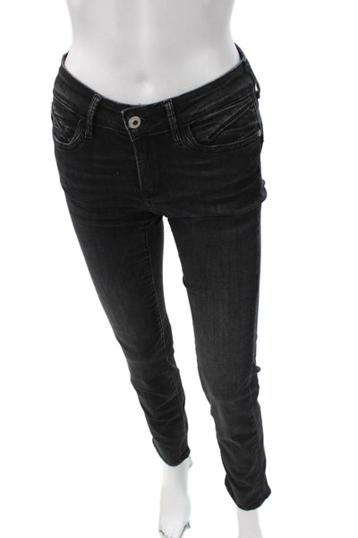 Le Temps Des Perises Women Skinny Black Jeans Size 25
