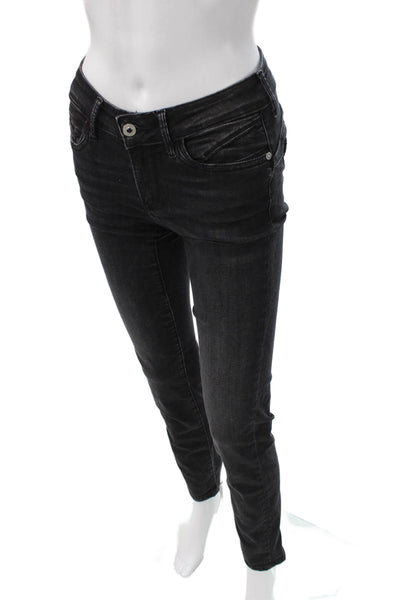 Le Temps Des Perises Women Skinny Black Jeans Size 25