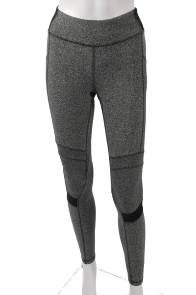 Lululemon Womens Ankle Leggings Gray Nylon Blend Size 4