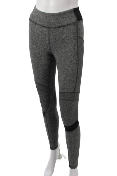 Lululemon Womens Ankle Leggings Gray Nylon Blend Size 4
