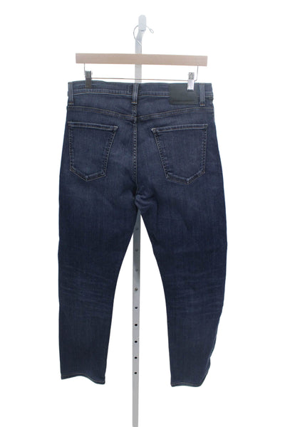 Citizens of Humanity Men Blue Straight Jeans Cotton Blend Size 34