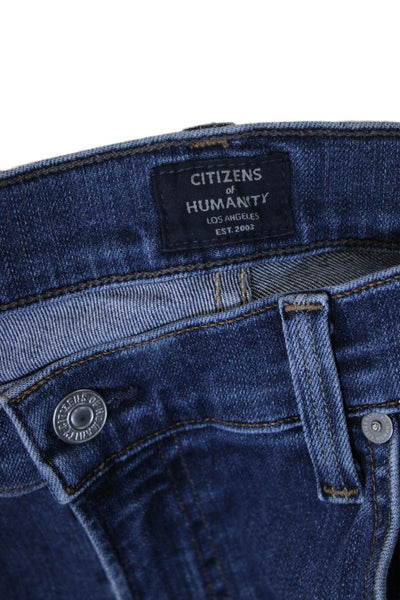 Citizens of Humanity Men Blue Straight Jeans Cotton Blend Size 34