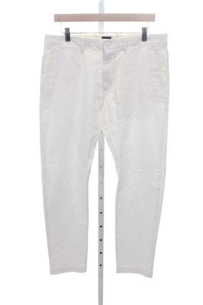 J Crew Mens Chino Pants White Cotton Size 33