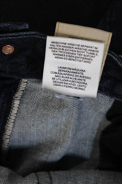 Miss Me Women Bootcut Jeans Blue Mid Rise Button Fly 32 Inseam Size 30