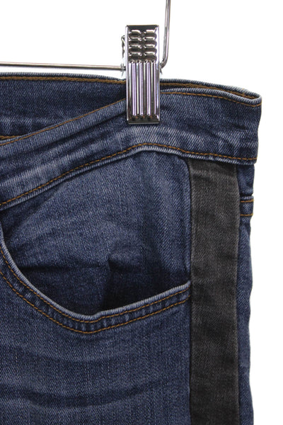 Flying Monkey Women Skinny Jeans Blue Mid Rise Zip Inseam 27in Size 30