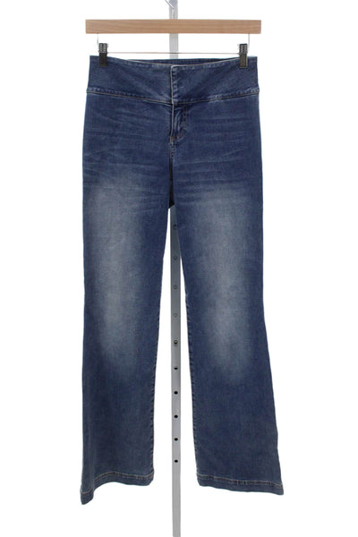 Alice + Olivia Women Blue Straight Jeans Cotton Size 26