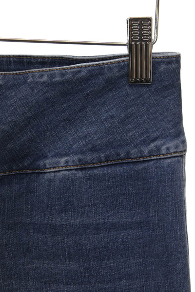 Alice + Olivia Women Blue Straight Jeans Cotton Size 26