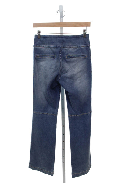 Alice + Olivia Women Blue Straight Jeans Cotton Size 26