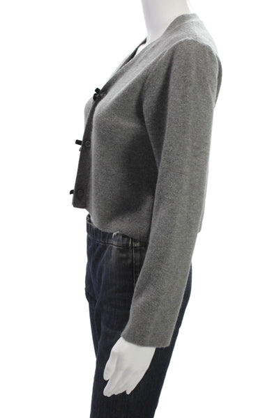 Zara Childrens Girls Button Down Cardigan Sweater Grey Size 13-14