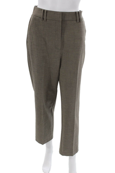 Brochu Walker Women Dress Pants Brown Zip Solid Polyester Fall Size S