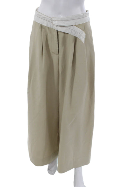 Lioness Women Dress Pants Beige Zip 31 Inseam Size XS