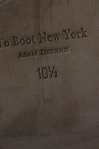 To Boot New York Mens Leather Slide On Dress Shoe Loafers Beige Size 8 D