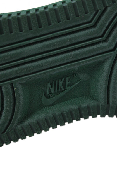 Nike Womens Air Force 1 Low Top Sneakers Shoes Green White Size 8