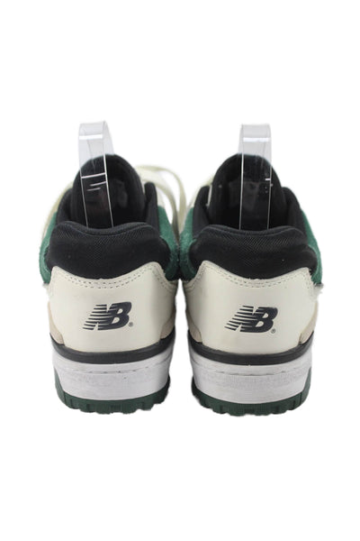 New Balance Womens 550 Low Top Sneakers Shoes Green White Size 7.5