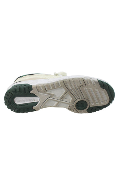 New Balance Womens 550 Low Top Sneakers Shoes Green White Size 7.5