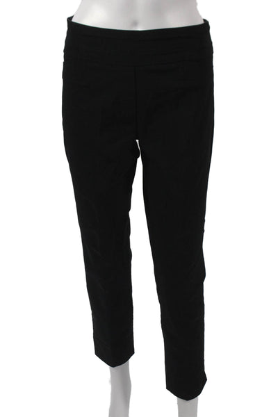 Renuar Women Dress Pants Black Pull On Size 2