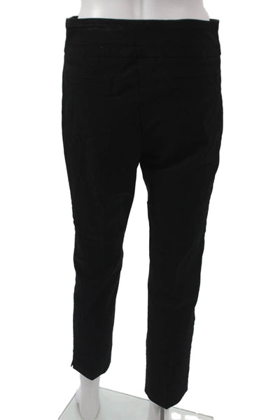 Renuar Women Dress Pants Black Pull On Size 2