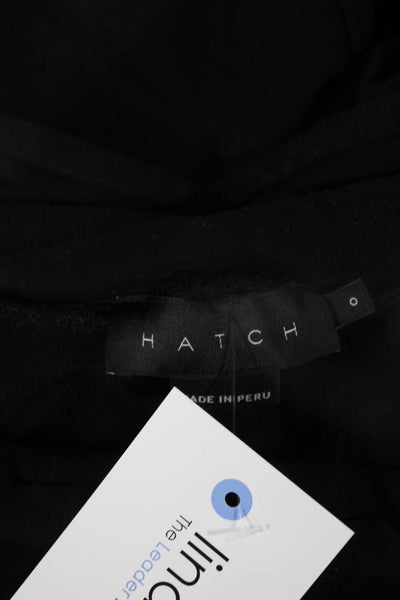 Hatch Womens Maternity Jogger Leggings Black Size 0