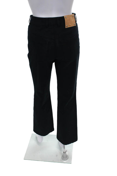 Escada Women Black Dress Pants Button Front 30 Inseam Size 4