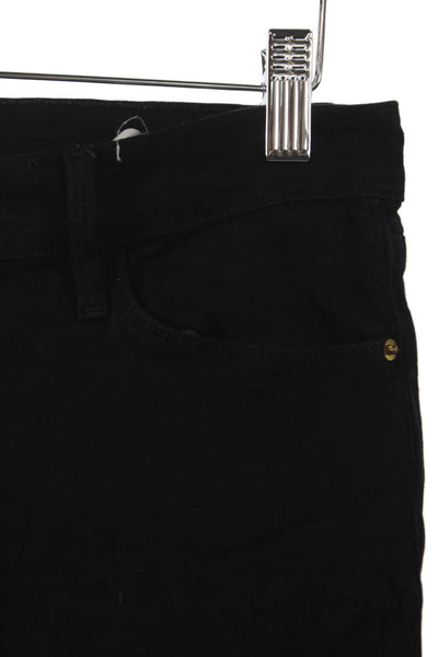Frame Denim Womens Skinny Black Jeans Size 28