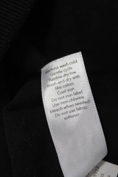 Athleta Women Ankle Leggings Black Nylon Lycra Solid Size M