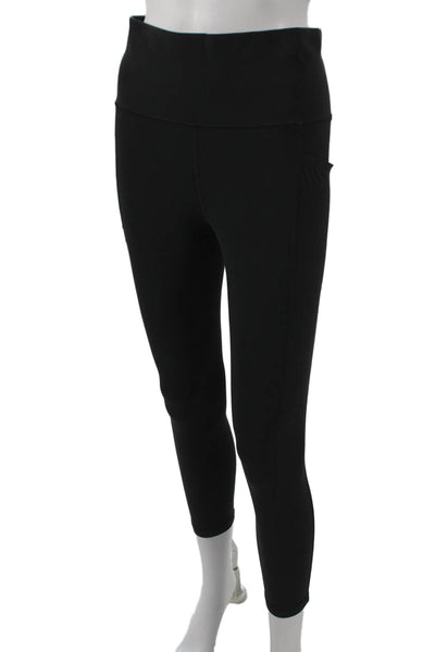 Athleta Womens Black Ankle Leggings Size M
