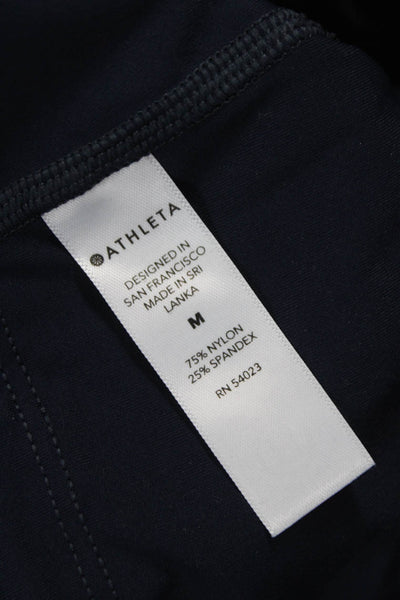 Athleta Women Athletic Blue Shorts Size M
