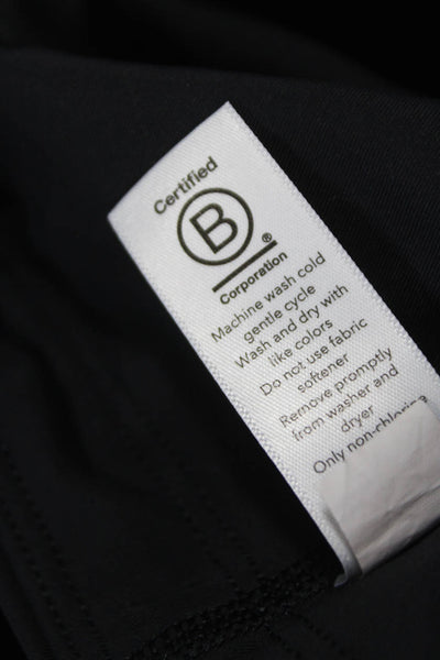 Athleta Womens Biker Shorts Black Nylon Solid Fall Size M