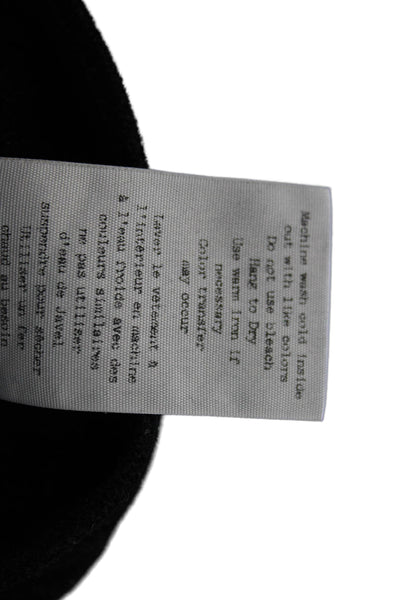 Rag & Bone Womens Skinny Jeans Black Cotton Blend Button Inseam 27 Size 24