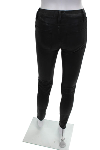 Frame Womens Black Skinny Jeans Size 25