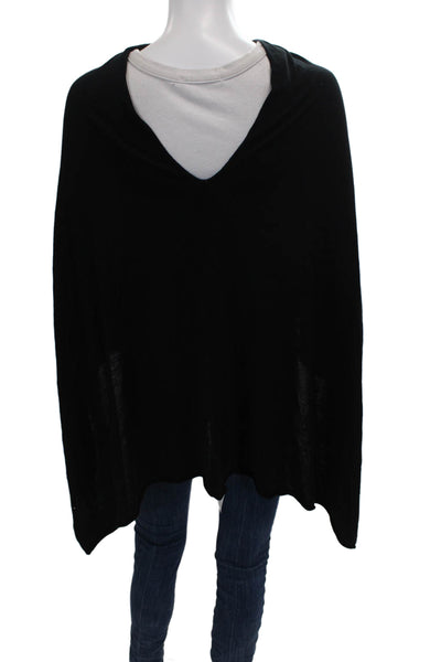 Kerisma Womens Basic Black Boat Neck Long Sleeve Blouse Size One Size