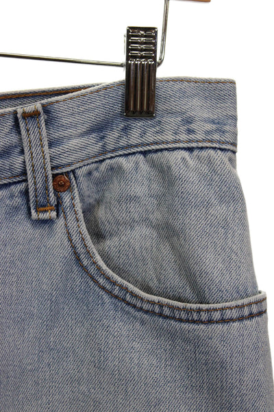 Levis Mens Tapered Jeans Blue Cotton Inseam 32 Size 36