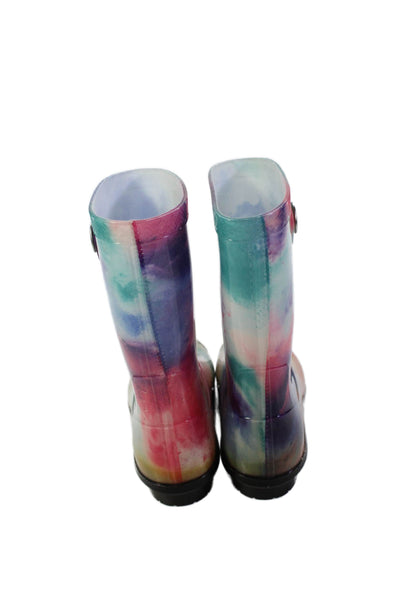 Ugg Womens Knee High Water Color Rain Boots Multicolor Size 6
