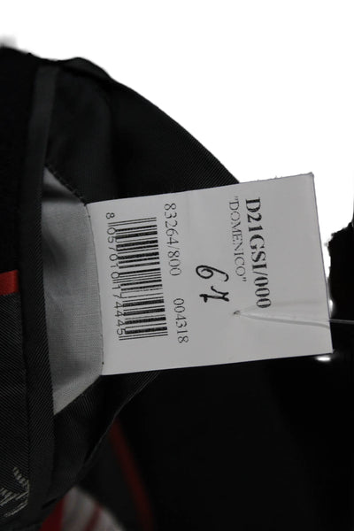 Isaia Napoli Mens Blue Wool Blazer Buttoned Size 50